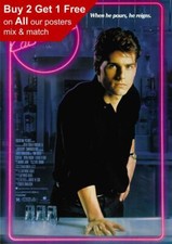 Cocktail 1988 Movie Poster A5