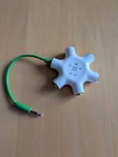 Belkin Rockstar 5-Jack Multi 3.5mm Headphone Audio Splitter