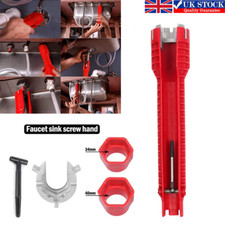 8IN1 Faucet Sink Installer Multi Tool Pipe Wrench For Plumber Homeowners Spanner