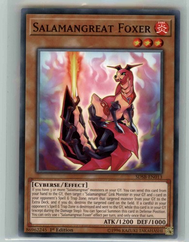 Salamangreat foxer sdsb en015 - foxer, sdsb-en015