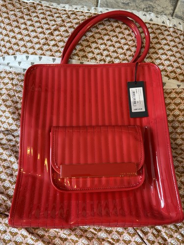 New ted baker red enamel - new.,
