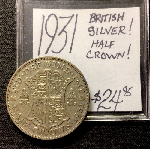 1931 british silver half - 1931,