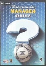 Championship Manager Quiz PC 2001 Free UK P&P Value Guaranteed Fast UK Dispatch