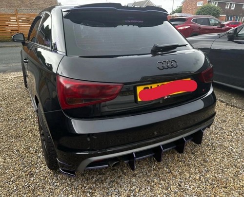 Audi diffuser fins - diffuser,