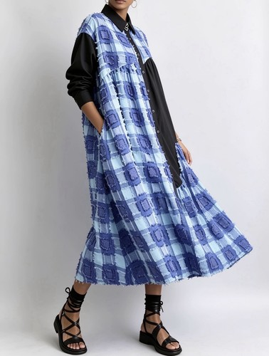 Blue urban chic - blue,