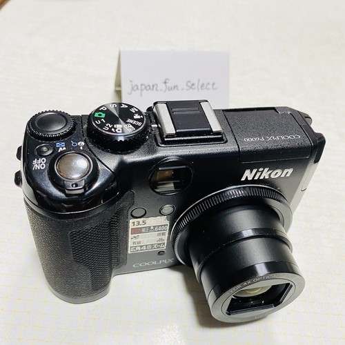 Nikon coolpix p6000 black - p6000,