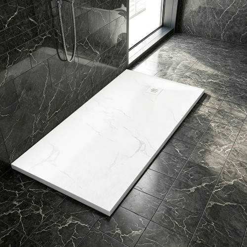 Trade shower tray white marble - shower,