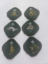 Six Scout Badges. Old