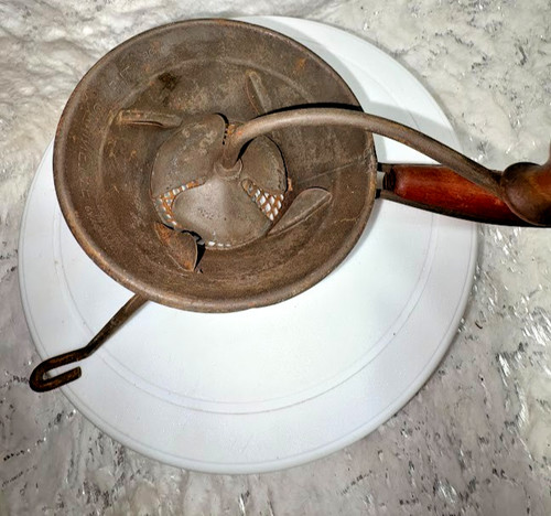 Vintage food mill fruit masher - vintage,