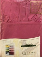 Cerise Frilled Pillowcase Pair