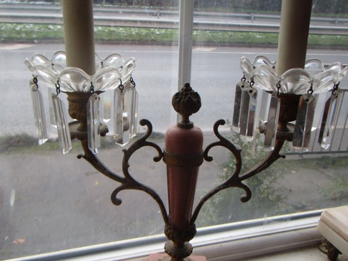 Stunning pair antique baccarat - stunning,