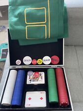 Professional Poker Chip Set With  Carrying Case