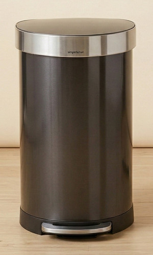 Simplehuman black semi round - simplehuman, semi-round