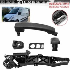 Sliding Door Handle + Handle Holder Left Side For Renault Master Vauxhall Movano