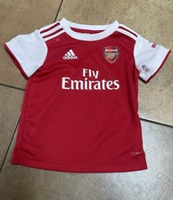ADIDAS Arsenal Football Soccer Jersey Fly Emirates youth baby infant 12 M RARE