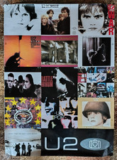 U2, VINTAGE, ORIGINAL, ALBUM COVERS, 2001, POSTER