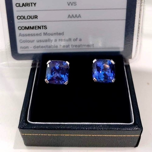 9ct aaaa certified tanzanite - 9ct,