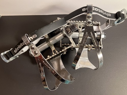 Vintage bike pedals - vintage, lyotard