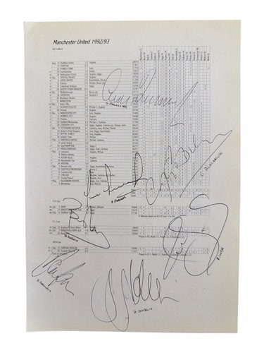 Manchester united 1992 and - united,