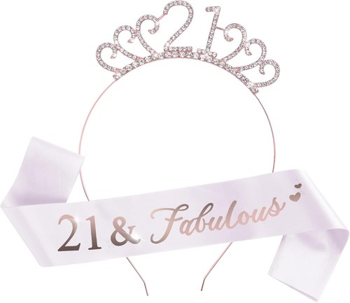 21st birthday sash - birthday, and