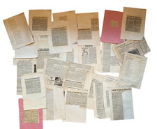 WW2 GERMAN NEWSPAPER CUTTINGS