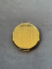 Stratton gold Vintage Powder Compact: Makeup Mirror- refillable