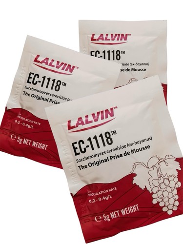 Lalvin 1118 wine - x3, ec-1118