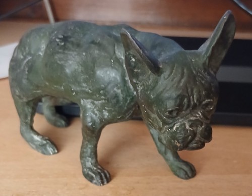 Cast metal french - cast, bulldog