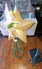 Disney 2021 Tinkerbell Tinker Light Up Christmas Tree Topper New Open Box Works