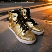 Supra Skytop Gold Perf Chad Muska 2 II 7 Brooklyn Projects Suprawood Factory 413