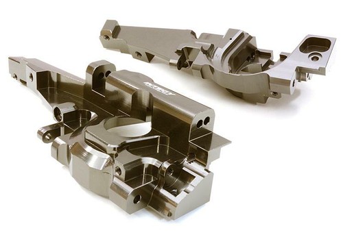 Grey billet machined - billet, rear