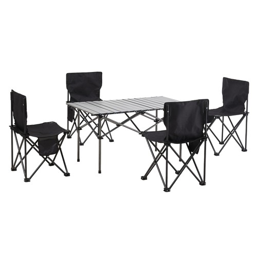 Portable folding camping table - folding,
