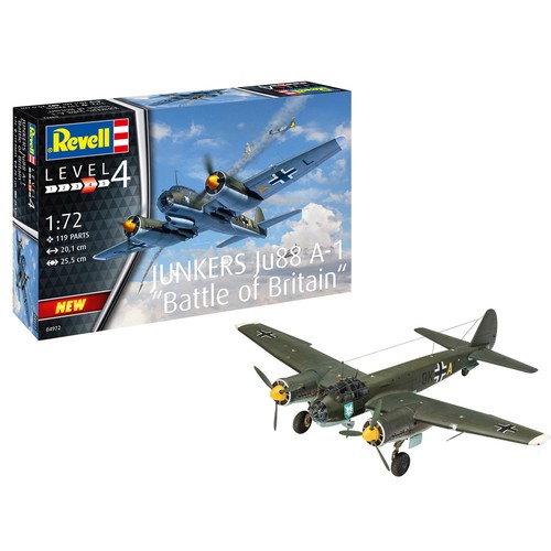 Revell junkers a1 battle - ju-88,