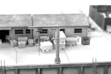 Dockside Swivel Jib Crane - UNPAINTED - 1:76 OO Gauge Model Railway