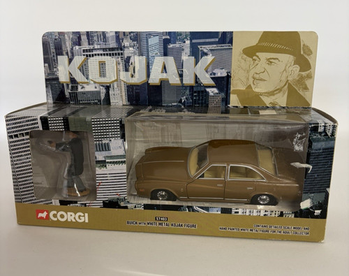Vintage corgi kojak buick with - buick,