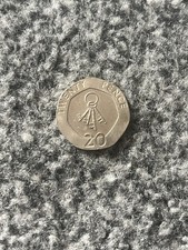 2012 Gibraltar Keys Twenty Pence Coin