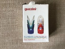Guzzini Multi-Coloured Acrylic 6 Piece Vintage Cup Holder By Angeletti Ruzza 