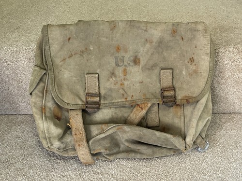 Ww2 musette rubberised - us,