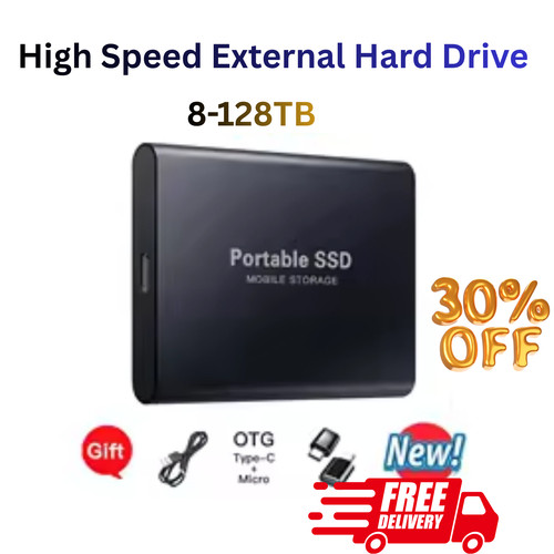 External hard drive ssd disk - external,