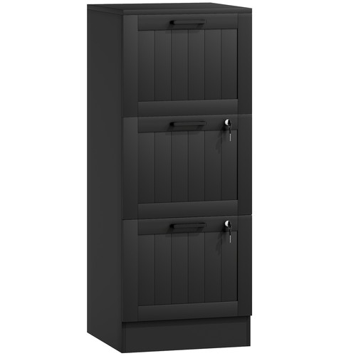 Homcom drawer filing cabinet - filing,