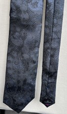 Mens Jeff Banks 100% Silk Dark