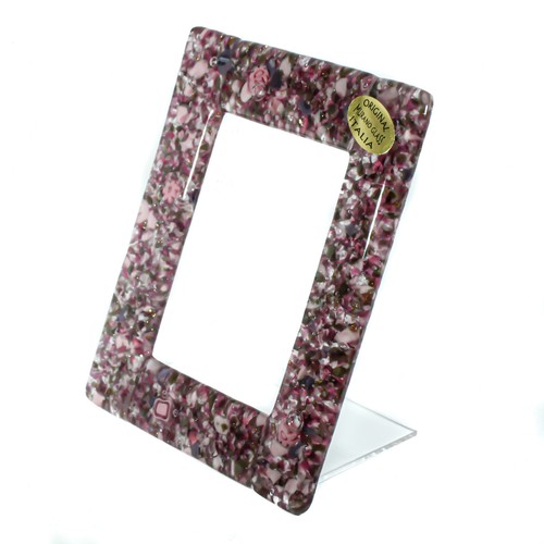 Murano glass photo frame - glass,