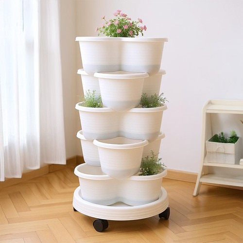 Tier strawberry planter trio - tier,
