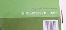 B & Q Infinite Crome Towel