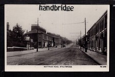 Stalybridge - Mottram Road - real photographic postcard