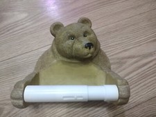 Grizzly brown bear bathroom - grizzly,