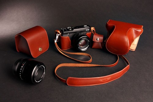 Real leather full camera - real,