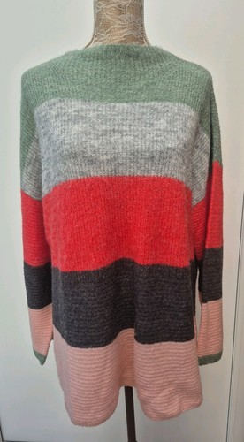Next size jumper pink brown - size, 16