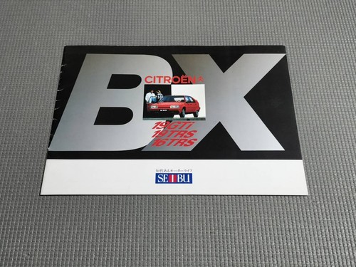 0822 citroen catalog - 0822, bx