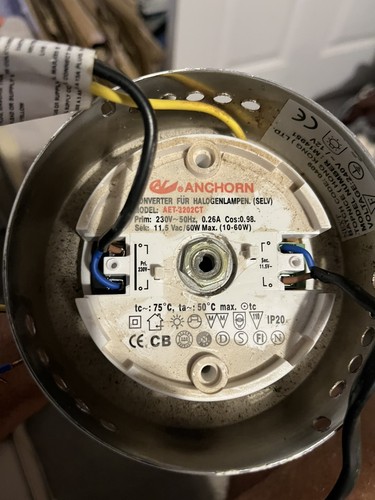 Electronic halogen transformer - halogen,